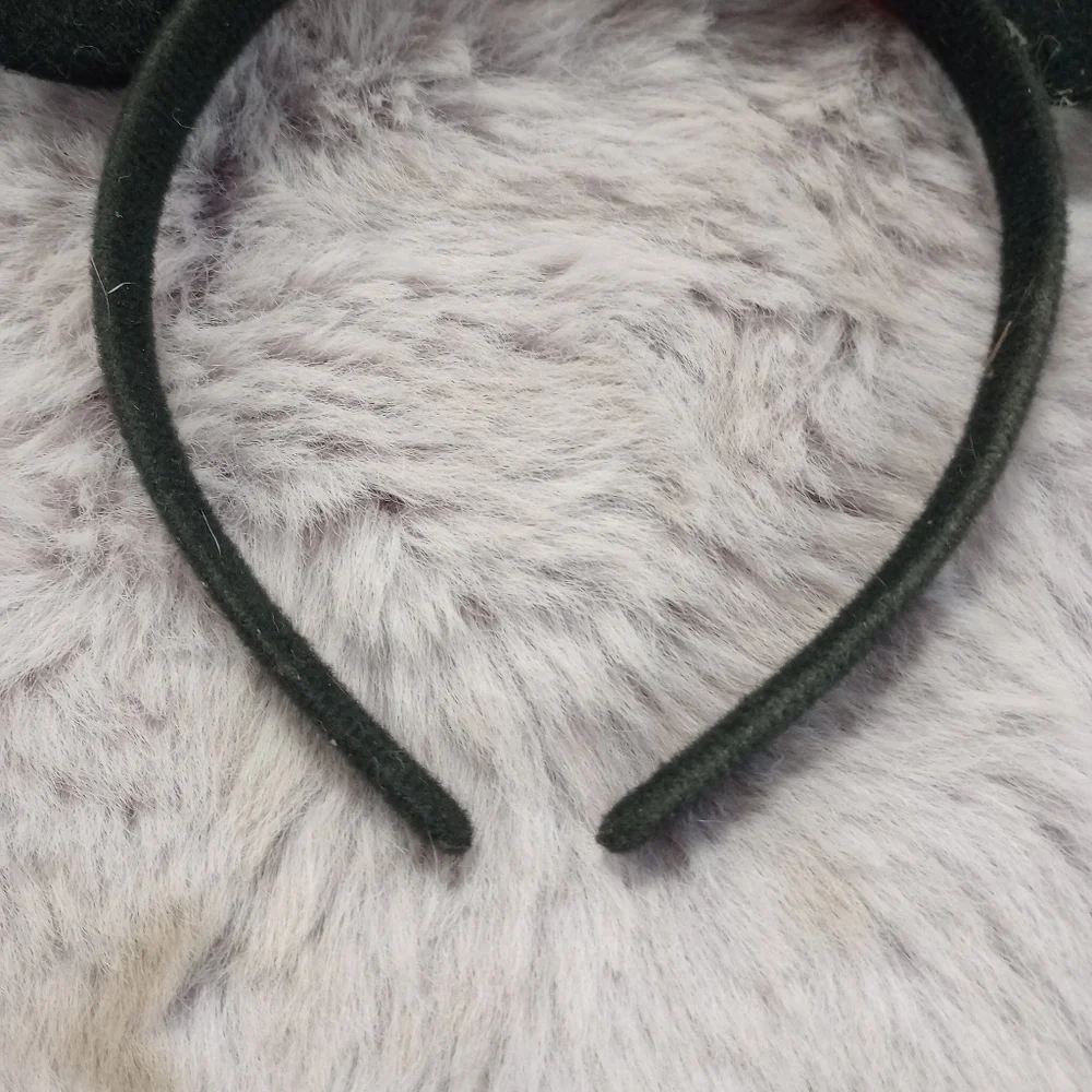 Minnie Mouse Walt Disney World Black Velvet Headband